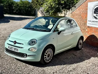 Usado Fiat 500 Lounge 69 HP (50 kW) 2017 Verde Citadino