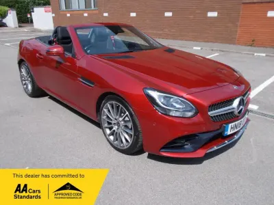 Used Mercedes SLC200 AMG line 2018 Red Cabriolet