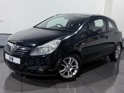 Used Vauxhall Corsa 89 HP (65 kW) 2007 Black Hatchback