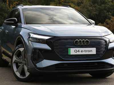 New 2025 Audi Q4 e-tron Black Edition SUV | £52,830 (Fair price)