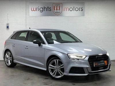Silver Used 2017 Audi A3 Sportback S-Line Hatchback | £13,995 (Fair price)