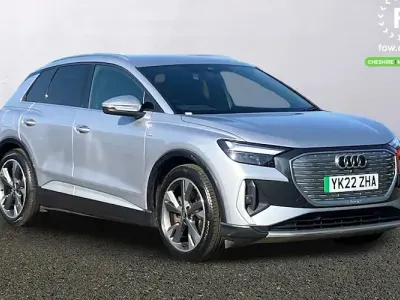 Used Audi Q4 e-tron S-Line 150 kW (204 HP) 2022 Silver SUV