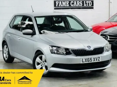Used Skoda Fabia SE 110 HP (80 kW) 2015 Silver Hatchback