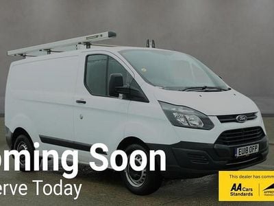Used Ford Transit Custom 105 HP (77 kW) 2018 White Van
