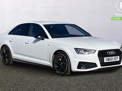Used Audi A4 Black Edition 190 HP (139 kW) 2019 White Sedan