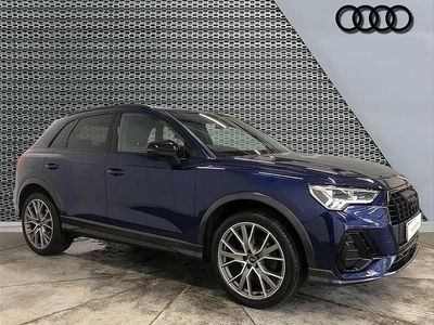 Używany Audi Q3 Black Edition 150 KM (110 kW) 2024 Niebieski SUV