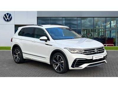 Used VW Tiguan R-line 150 HP (110 kW) 2022 White SUV