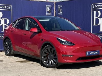 Used Tesla Model Y Performance 313 kW (426 HP) 2023 Red SUV