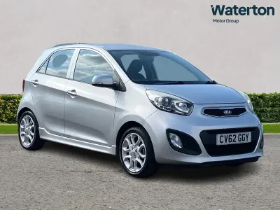 Used Kia Picanto 84 HP (61 kW) 2012 Silver Hatchback