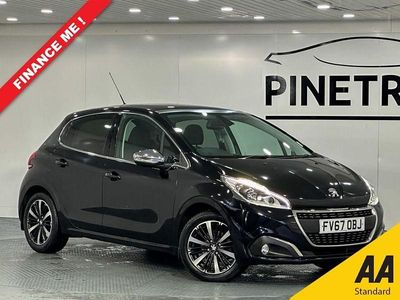 Black Used 2017 Peugeot 208 Allure Premium Hatchback | £6,999 (Fair price)