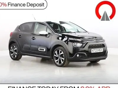 Begagnad Citroën C3 PureTech 2023 Svart Halvkombi