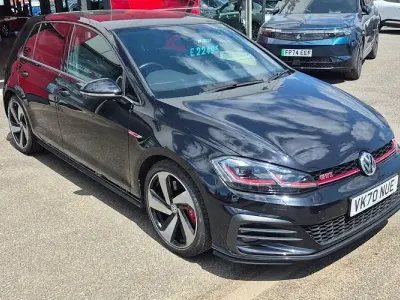 Used VW Golf VII GTI 245 HP (180 kW) 2020 Black Hatchback