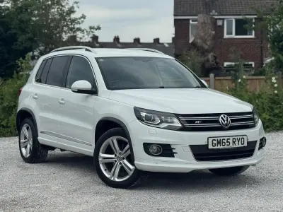 Used VW Tiguan R-line Edition 150 HP (110 kW) 2015 White SUV