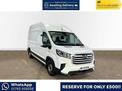 White Used 2022 Maxus V90 Van | £13,858 (Fair price)