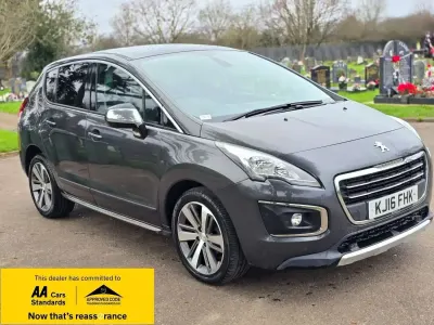 Used Peugeot 3008 Allure 2016 Grey Hatchback