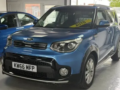Usado Kia Soul 134 CV (98 kW) 2017 Azul SUV