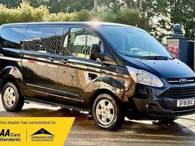 Used Ford Tourneo Custom Titanium 2018 Black Van
