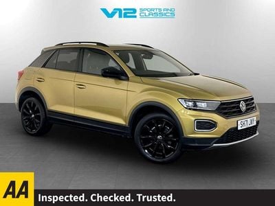 Yellow Used 2021 VW T-Roc Black Edition SUV | £15,395 (Good price)