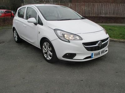 White Used 2016 Vauxhall Corsa Hatchback | £3,495 (Super price)