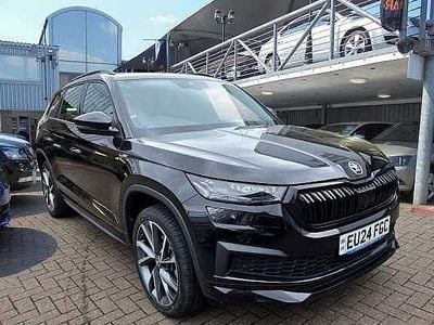 Used Skoda Kodiaq SportLine 110 HP (80 kW) 2024 Black SUV