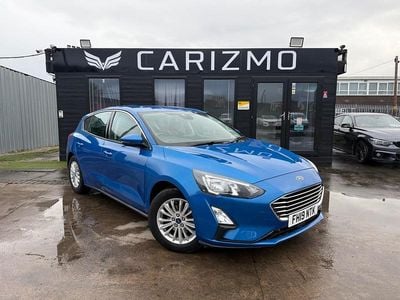 Used Ford Focus Titanium 2019 Blue Hatchback