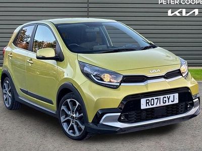 Used Kia Picanto X-Line 65 HP (47 kW) 2021 Green Hatchback