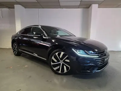 Used VW Arteon R-line 150 HP (110 kW) 2018 Black Hatchback