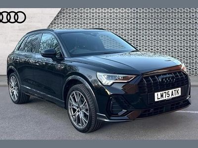 Used Audi Q3 Black Edition 150 HP (110 kW) 2025 Black SUV