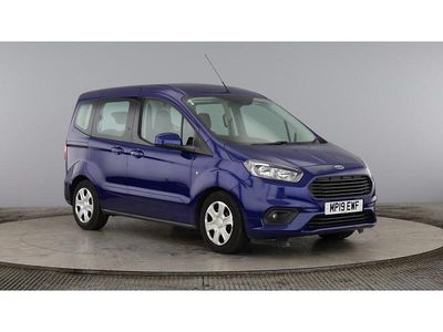 Used Ford Tourneo Courier Zetec 100 HP (73 kW) 2019 Blue MPV