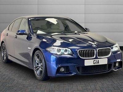 Used BMW 520 M Sport 190 HP (139 kW) 2016 Blue Sedan