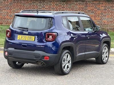 Used Jeep Renegade Limited 2020 Blue SUV