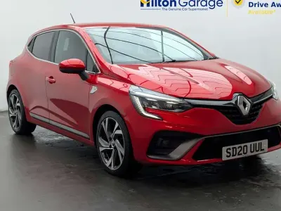 Usado Renault Clio V RS Line 2020 Rojo Utilitario