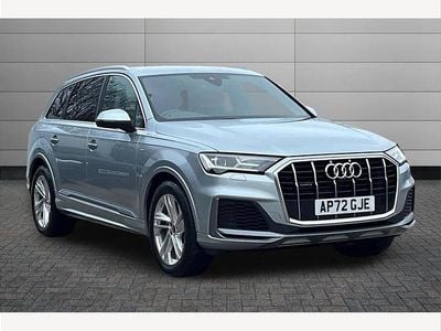 Silver Used 2023 Audi Q7 S-Line SUV | £43,650 (Fair price)