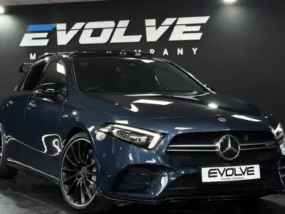 Used Mercedes A35 AMG Premium Plus 2022 Blue Hatchback