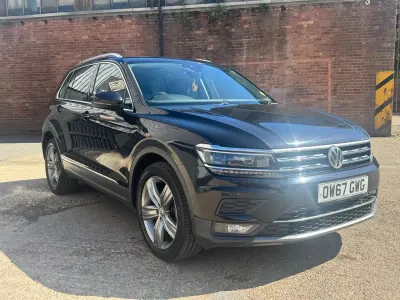 Used VW Tiguan SEL 2017 Black SUV