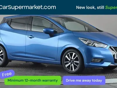 Usata Nissan Micra Tekna 101 CV (74 kW) 2019 Blu Utilitaria