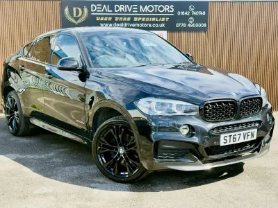 Used BMW X6 M Sport 258 HP (189 kW) 2017 Black SUV