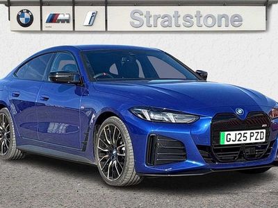 Blue Used 2025 BMW i4 Shadowline Sedan | £43,495 (Fair price)