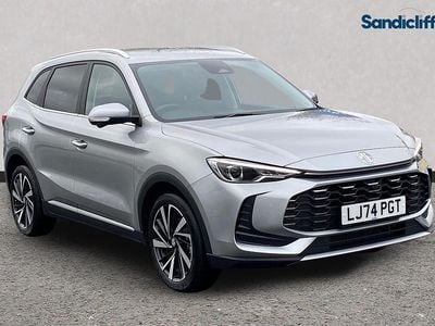 Used MG ZS Trophy 196 HP (144 kW) 2024 Metallic  monument silver SUV