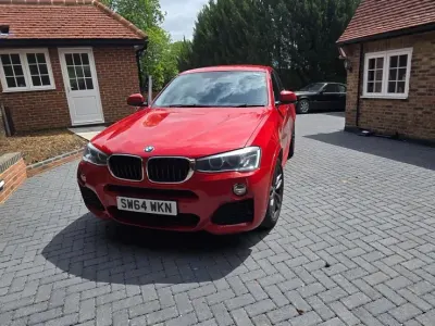 Used BMW X4 M Sport 190 HP (139 kW) 2014 Red SUV