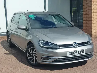 Used VW Golf VII Edition 115 HP (84 kW) 2019 Silver Hatchback