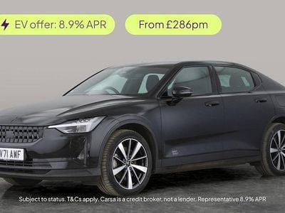 Black Used 2021 Polestar 2 Long Range Dual motor Hatchback | £17,891 (Good price)