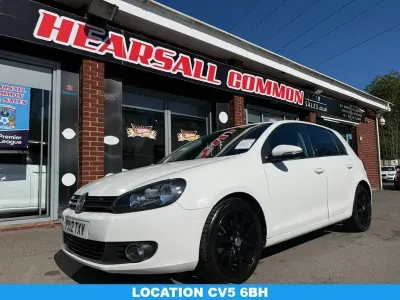 Begagnad VW Golf VII GT 140 HK (102 kW) 2012 Vit Halvkombi