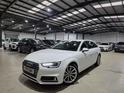Used Audi A4 Sport 245 HP (180 kW) 2019 White Estate
