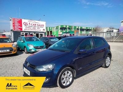 Used VW Polo Edition 60 HP (44 kW) 2014 Blue Hatchback