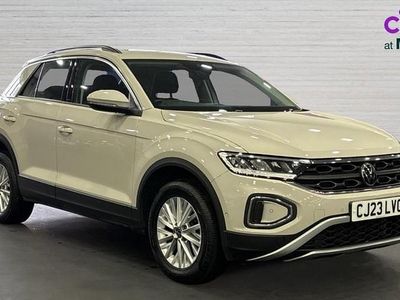 Grey Used 2023 VW T-Roc Life SUV | £18,419 (Fair price)