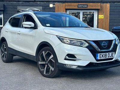 Used Nissan Qashqai Tekna 115 HP (84 kW) 2018 White SUV