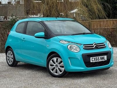 Used Citroën C1 Feel 82 HP (60 kW) 2015 Blue Hatchback