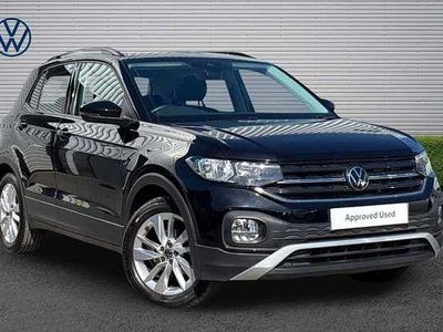 Used VW T-Cross SE 95 HP (69 kW) 2022 Black SUV