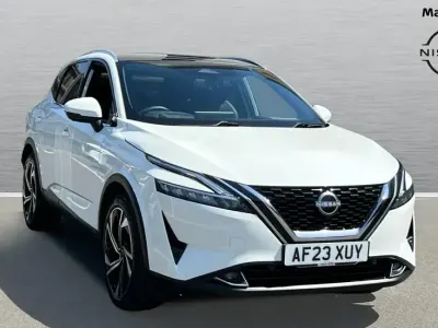 Used Nissan Qashqai Tekna+ 158 HP (116 kW) 2023 White SUV